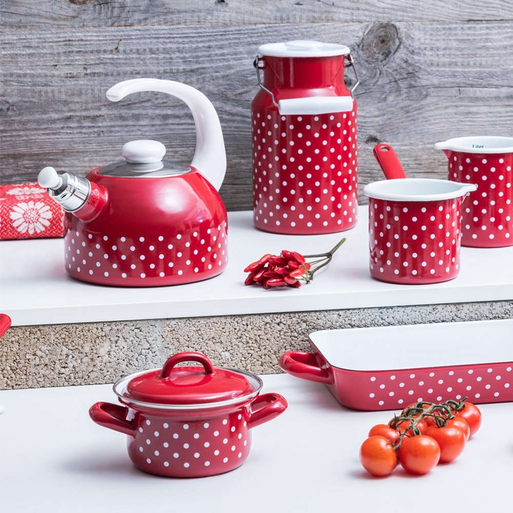 Riess COUNTRY - Polka-dot red - Coffee Cup