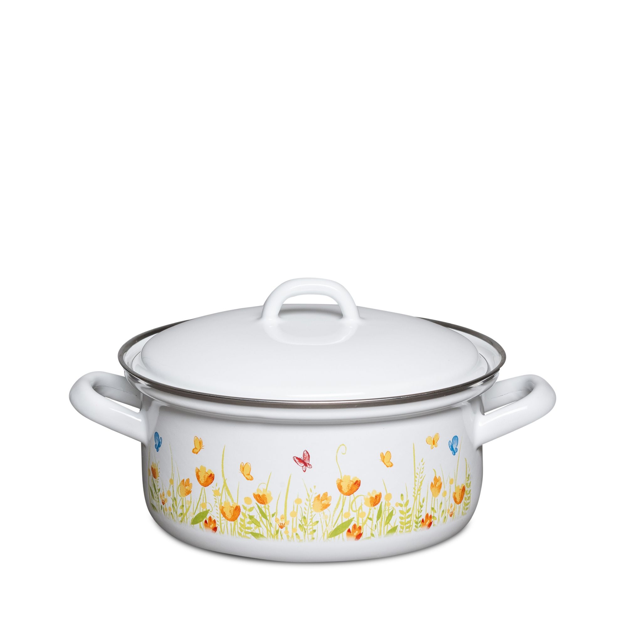 Riess special decor - Tulip - Saucepan with lid 18 cm