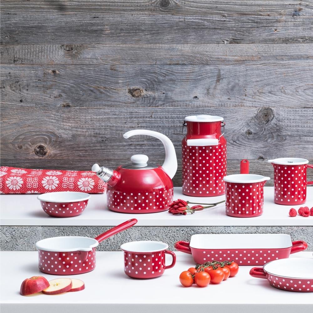 Riess COUNTRY - Polka-dot red - Coffee Cup