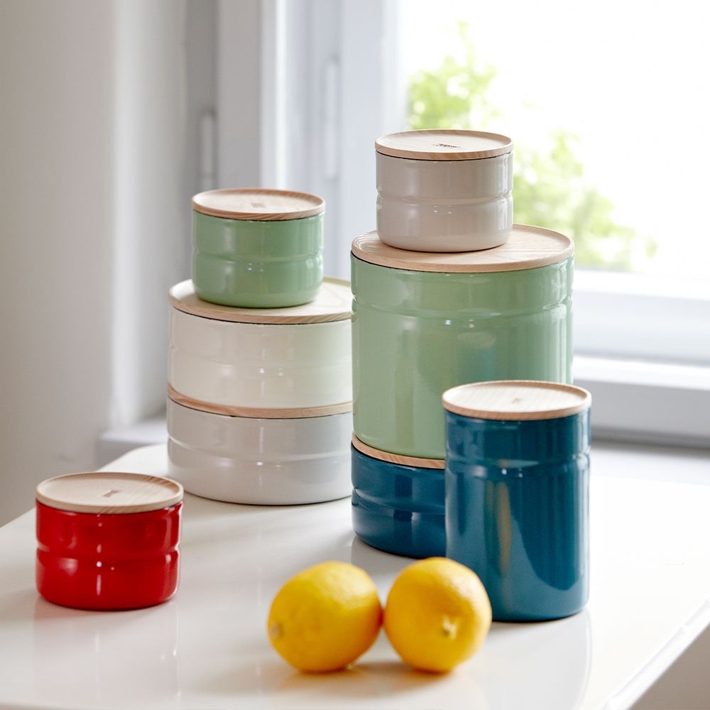 Riess TRUEHOMEWARE - Kitchenmanagement - Enamel storage boxes - 525 ml