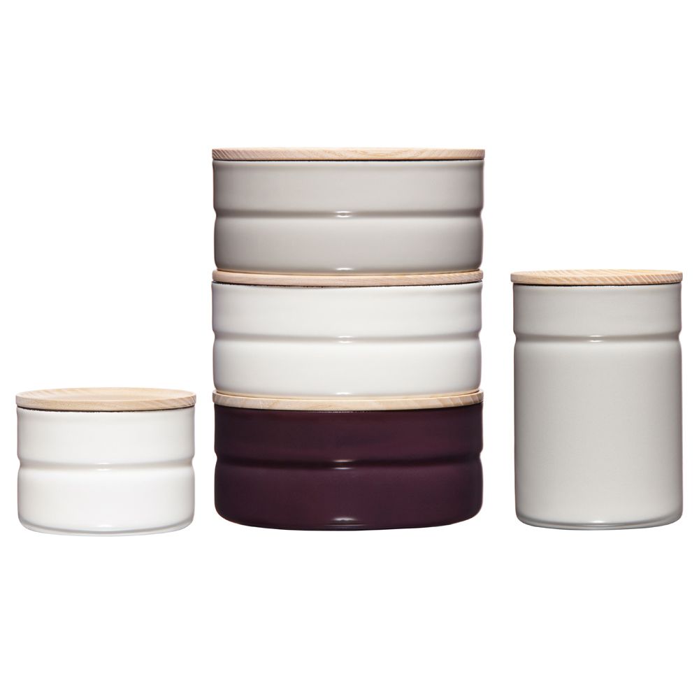 Riess TRUEHOMEWARE - Kitchenmanagement - Enamel storage boxes - 230 ml