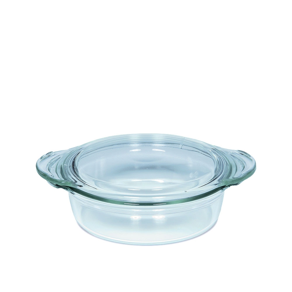 Riess/SIMAX - FASHION GLAS - Flat bowl with lid 1.0 liters
