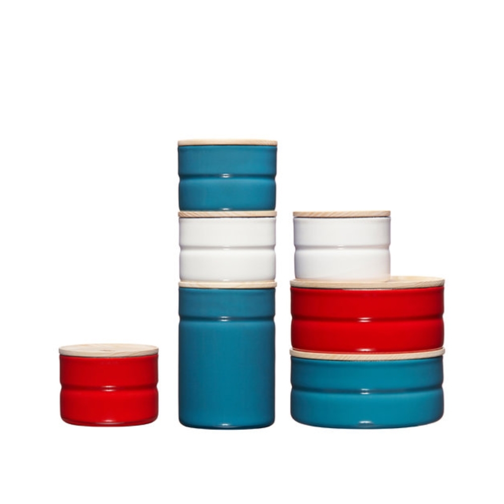 Riess TRUEHOMEWARE - Kitchenmanagement - Enamel storage boxes - 525 ml